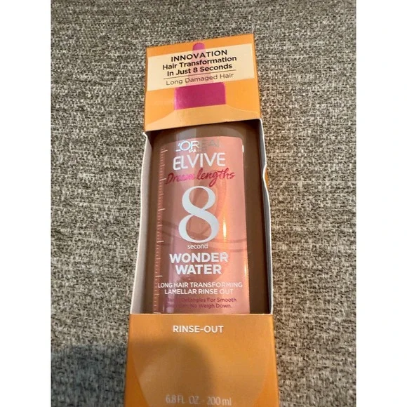 Loreal Elvive Dream Lengths 8 Second Wonder Water Liquid Lamellar RinseOut 6.8oz