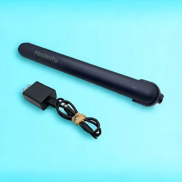 MODESTY 2-in-1 Cordless Hair Straightener and Curler, Cordless Travel Flat Ir...