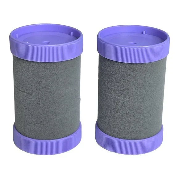 CONAIR More Big Curls Hot‎ Rollers Purple Jumbo 1.5