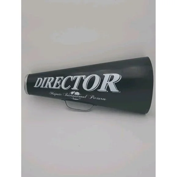 2008 INTERCONTINETAL ART‎ OLD FASHION DIRECTORS MEGAPHONE MOVIE ROOM WALL DECOR