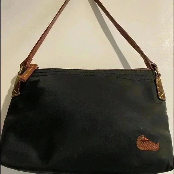 Dooney & Bourke  small Black nylon/  hobo bag