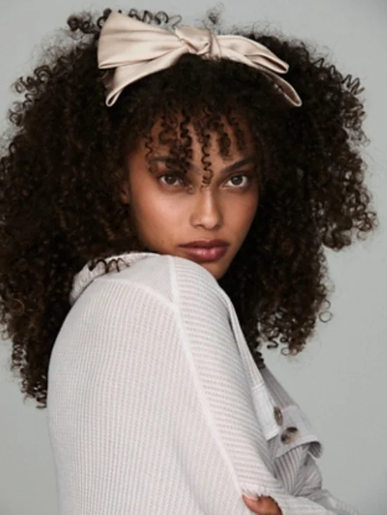 Free People Champagne Bow Headband