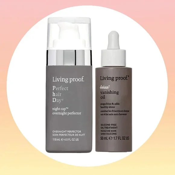 ⭐️BUNDLE  - LIVING PROOF NIGHT CAP OVERNIGHT PROTECTOR + FRIZZ VANISHING OIL