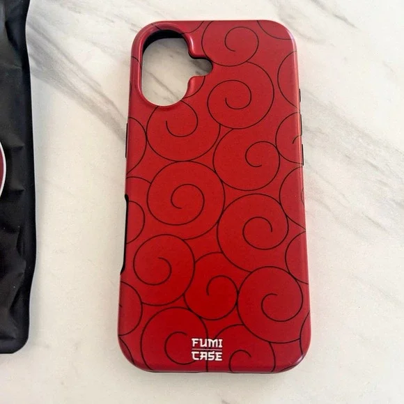 Fumi Case for Apple iPhone 17 Tough Matte Finish‎ One Piece Red Black New! BxH
