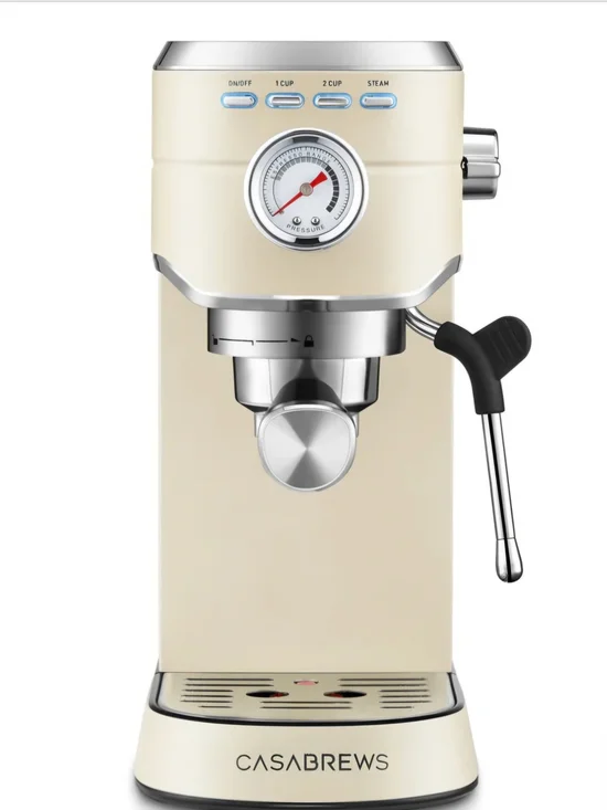 CASABREWS CM5418™ Espresso Machine In Cream