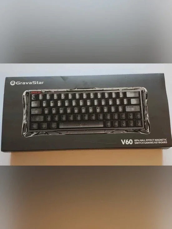 GravaStar V60 60% Hall Effect Magnetic Switch Gaming Keyboard. Amazon Open Box