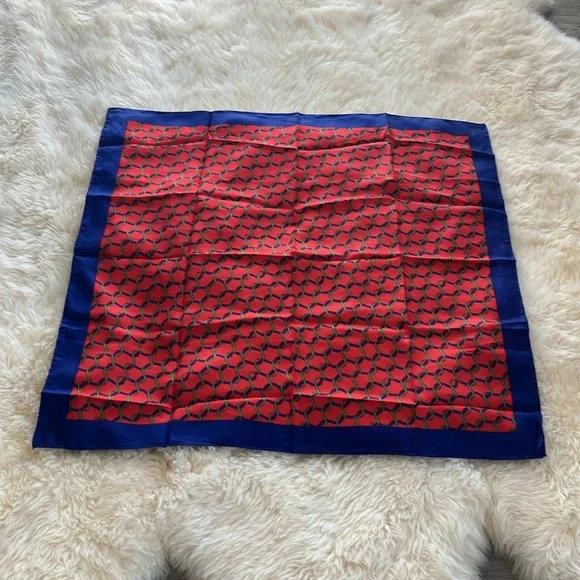 Roberta Di Camerino Silk Scarf vintage standard square geometric