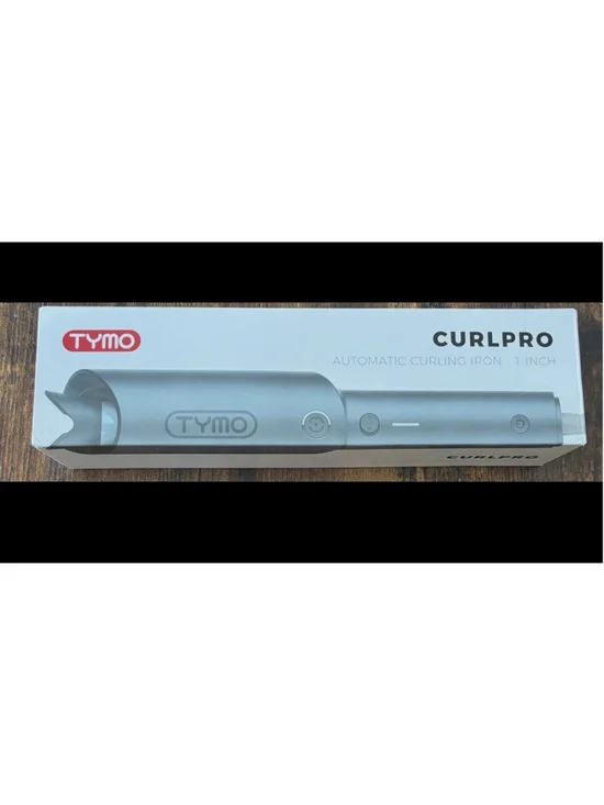 TYMO CURLPRO 1 Inch Automatic Rotating Curling Iron Wand Beach Waves HC503 Gray