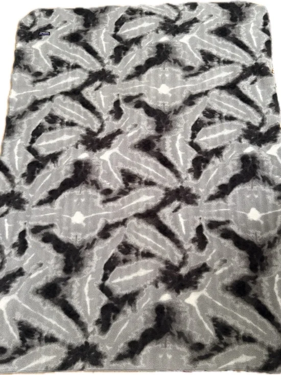 Patagonia kids print lightweight Synchilla Fleece throw blanket camp pets GUC