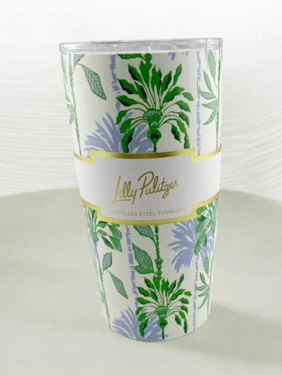 Brand New Lilly Pulitzer 20 OZ Stainless Steel Tumbler