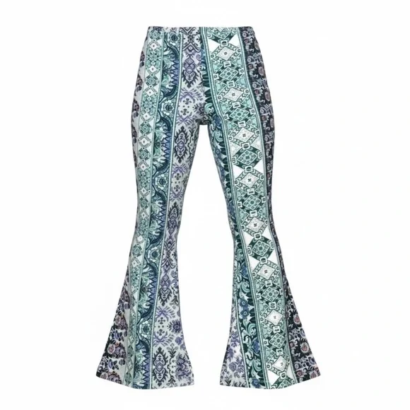 Free People boho flare pull on pants, XS