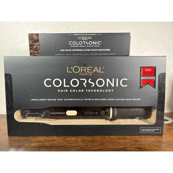 L'Oreal ColorSonic Hair Color Device - Black and Gold