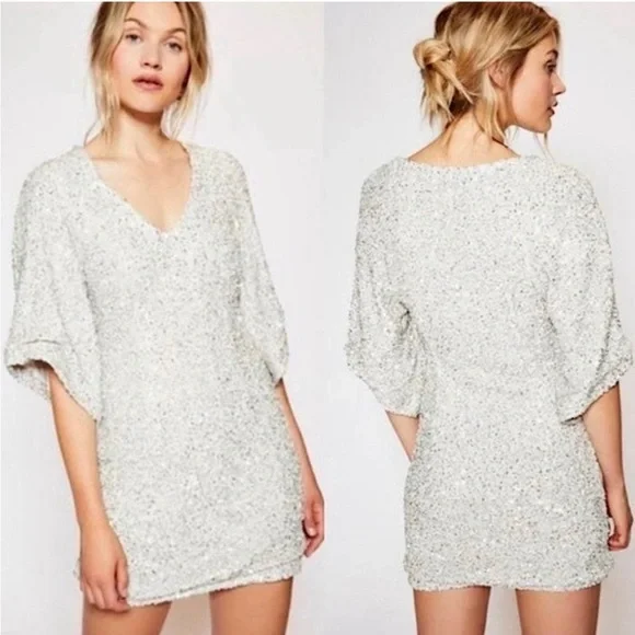 Free People Party Girl Sequin Dress