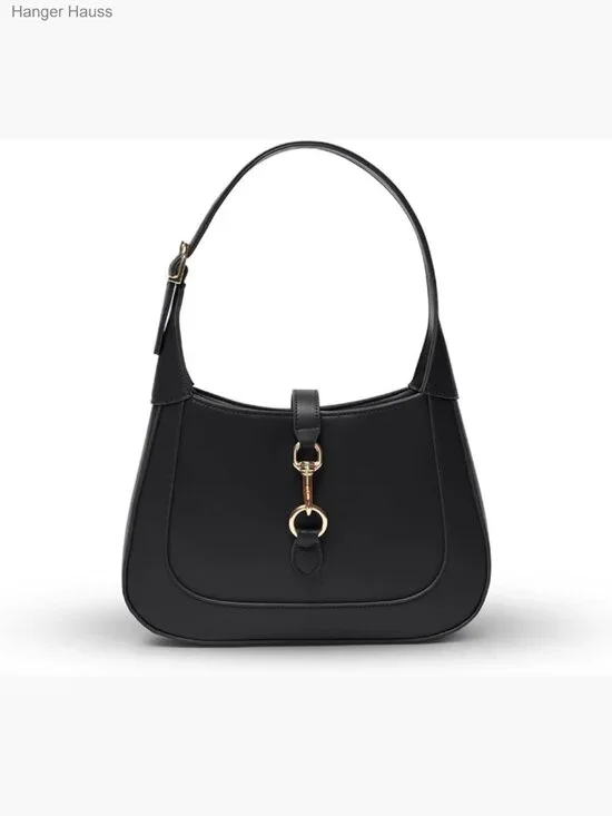 Small Vegan Leather Top Handle Hobo Shoulder Bag Crossbody Adjustable Strap
