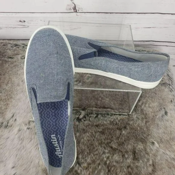 Austin Trading‎ Company Slip On Blue Sz 11 Shoes