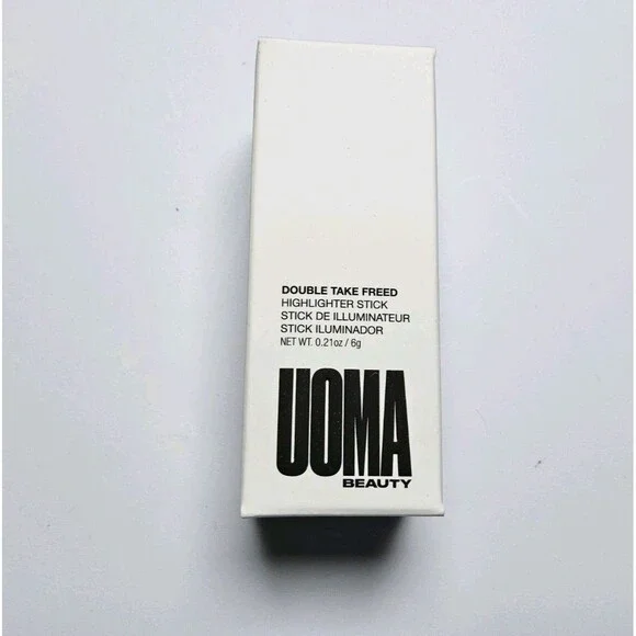 Uoma Double Take Freed Highlighter Stick White Pearl .21oz/6g - NEW