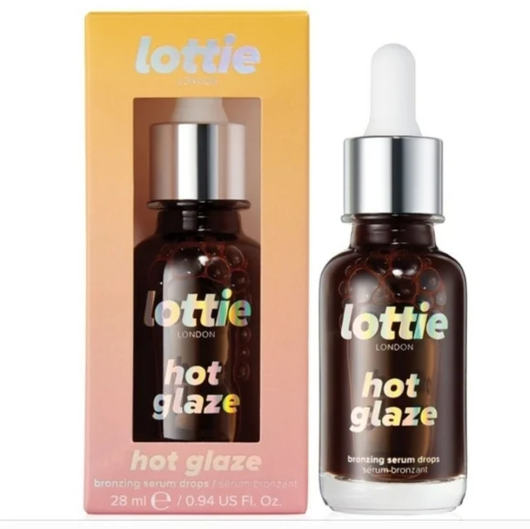 5 x Lottie London Hot Glaze Bronzing Serum, Universal Bronze