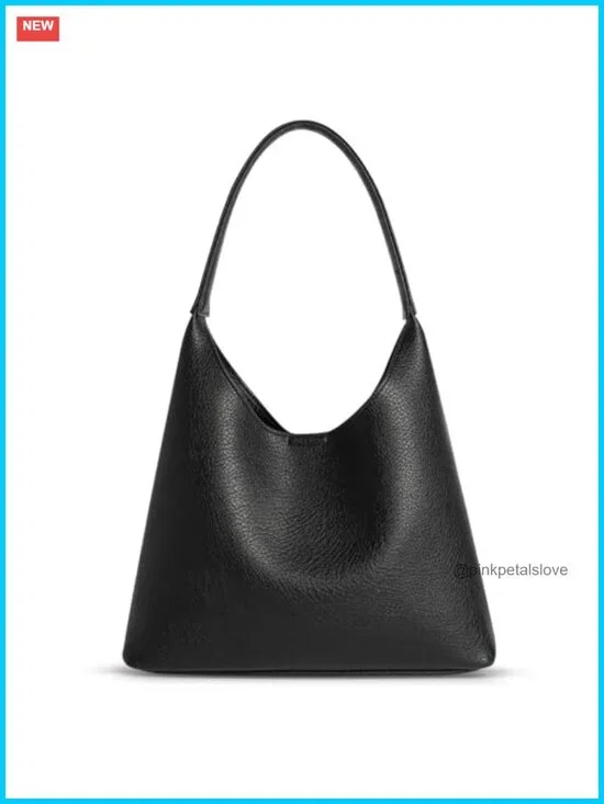 Slouchy Hobo Bag, Soft Vegan Leather Shoulder Purse, Trendy Everyday Tote