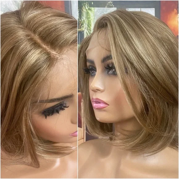 NEW Light Brown Lace Front Wig - with baby hair