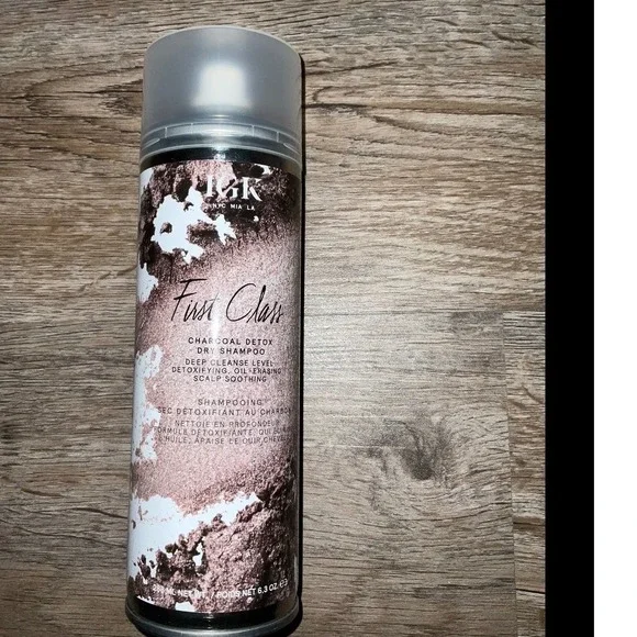 IGK First Class Dry Shampoo Charcoal Detox Deep Cleanse Scalp hair care