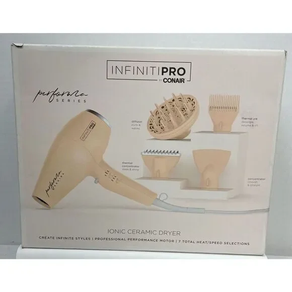 Conair InfinitiPro Performa Series Ionic Ceramic Hair Dryer 1875Watts Therm Tech