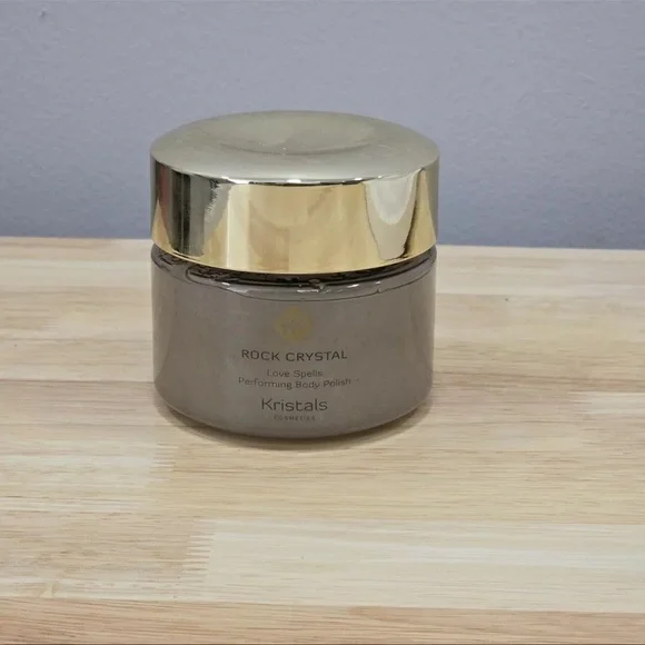 Kristals - Rock Crystal Love Spell- Body Polish - Gold and Gray