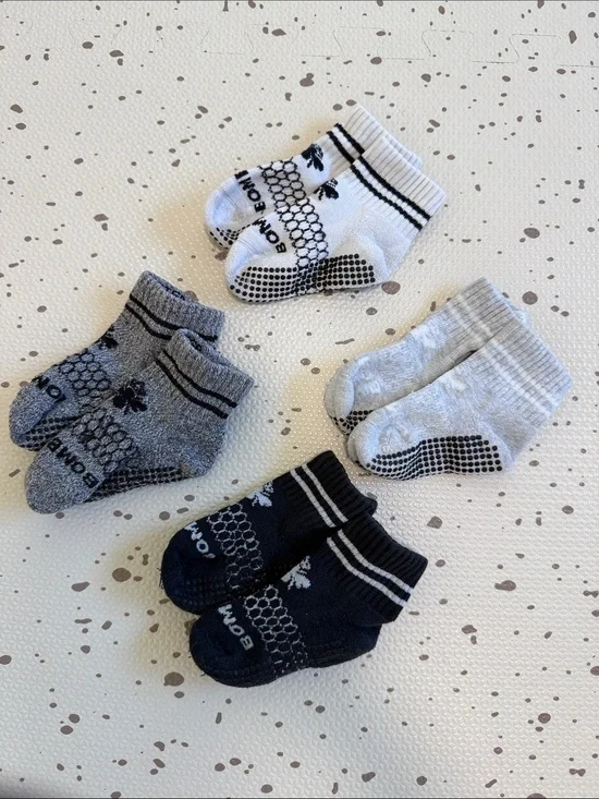 👶🏽 BOMBAS - TODDLER ORIGINALS CALF SOCK 4-PACK