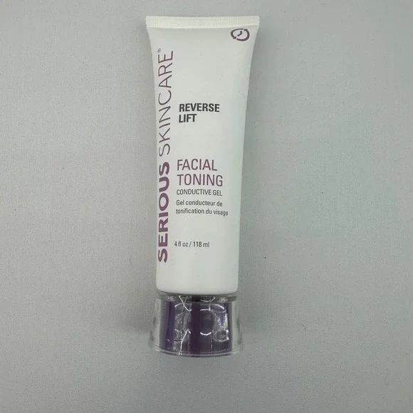 Serious Skincare Reverse Lift‎ Facial Toning Conductive Gel 4oz Sealed Tube