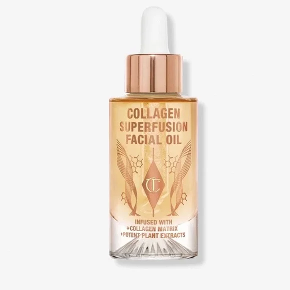 NEW Charlotte Tilbury Collagen Superfusion Firming Plumping Facial Oil‎ 1 oz