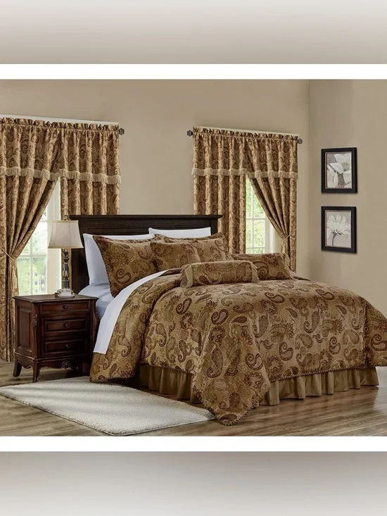 Paisley Comforter Queen 3 piece Set