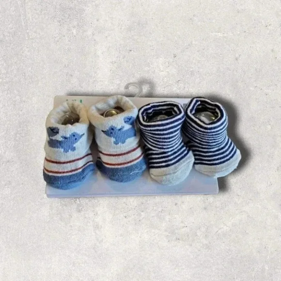 INFANT 4 pack Blur Fox Baby Socks