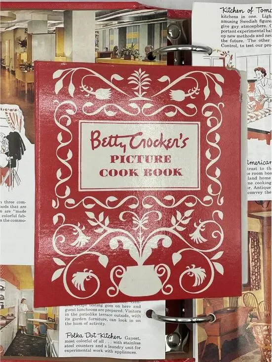 Vintage Betty Crocker's Picture Cookbook: 1950 Facsimile, Ring Binder