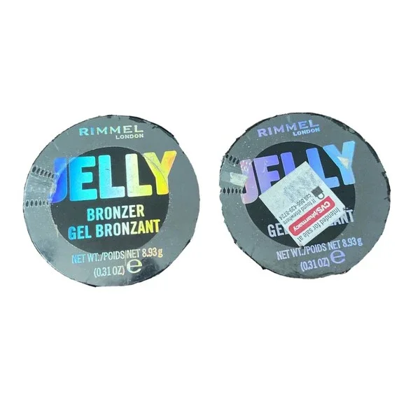 Rimmel Jelly Gel Bronzer Paradise (001) Glow Illuminate Lot of 2