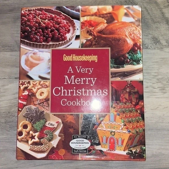 Good housekeeping cookbook cookies desserts Christmas holiday cook dessert