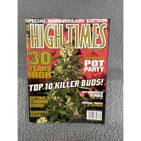 High Times Best Of Issue 39‎ Special Anniversary Issue - Drying & Curing Guide