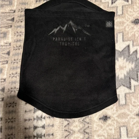 DOPE Black Mountain Design Face Mask