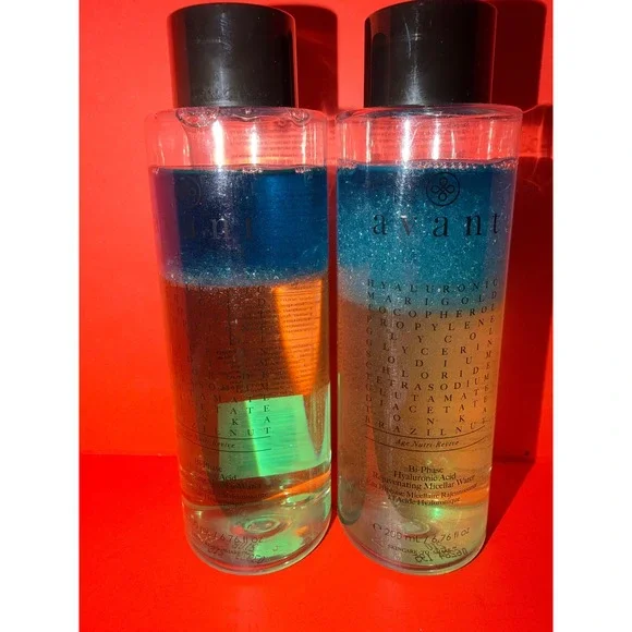 Avant Micellar Water Bi-Phase Hyaluronic Acid Rejuvenating Age Nutri-Revive 2pc