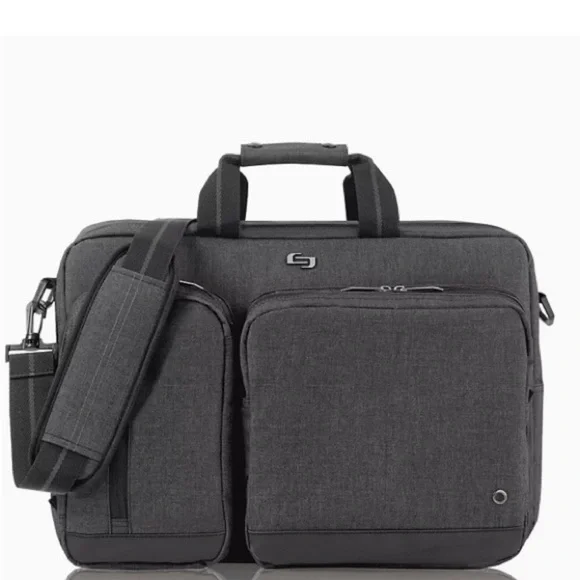 Solo NEW YORK Urban briefcase turns into backpack for easy carrying