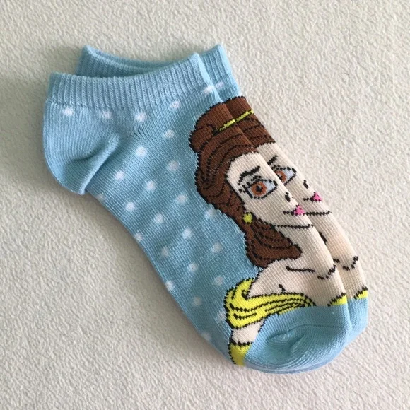 👑 New Disney Princess Belle Ankle Socks , Bundle and Save (see below) 👑