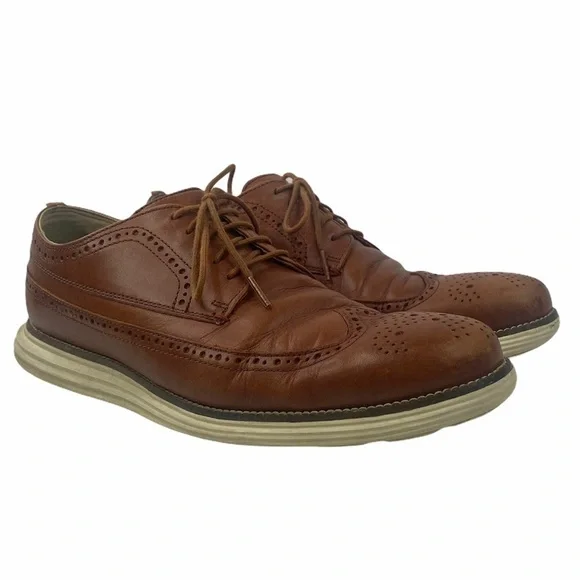 Cole Haan Grand Long Wingtip Oxford Shoes