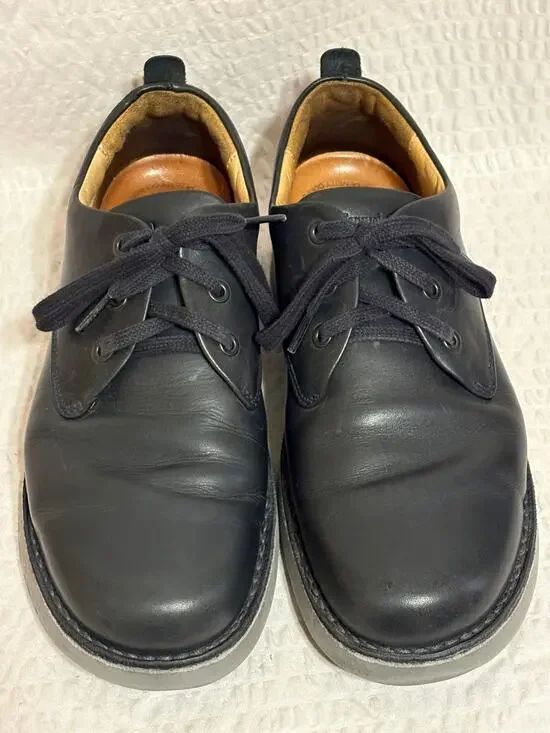 Samuel Hubbard Free M1100-010 Dark Blue Almost Black Leather Oxford US8 Portugal