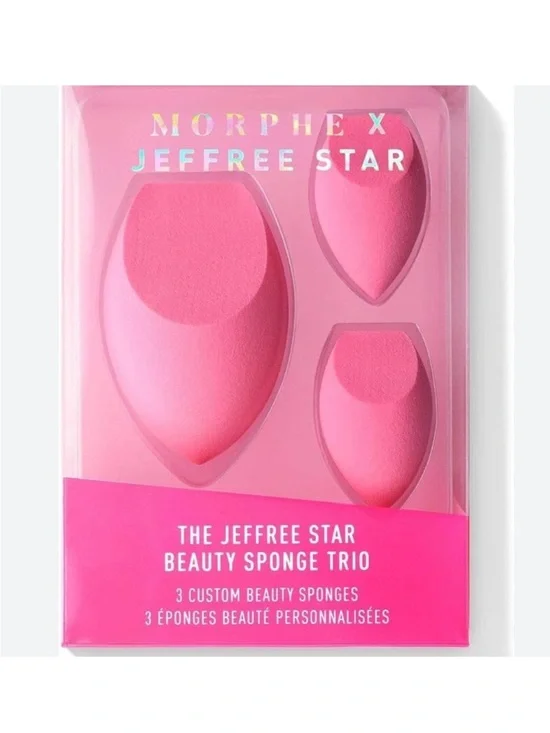 LE Morphe X Jeffree Star Beauty Sponge Trio