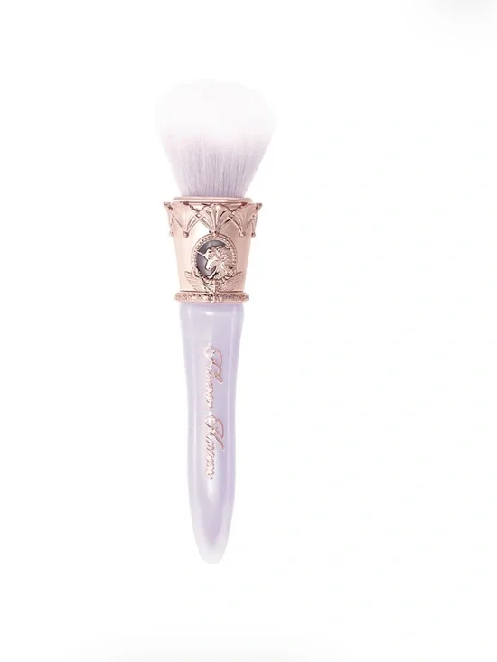 Lavender Powder Brush with Rose Gold Accents