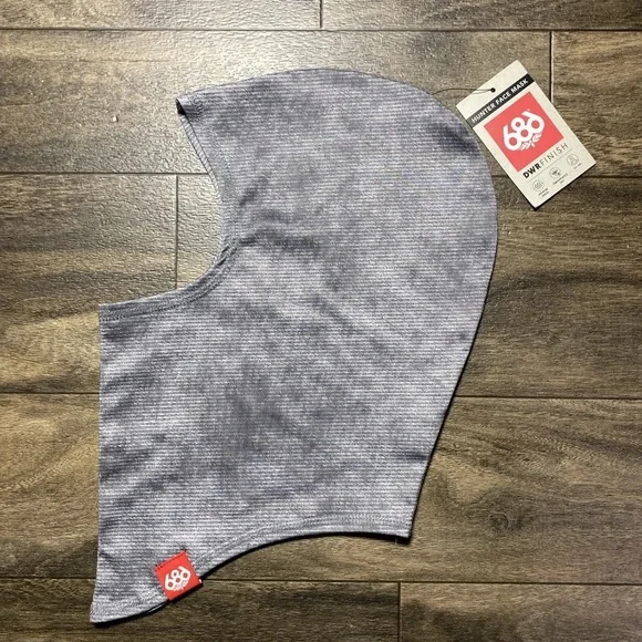 686 Balaclava O/S Charcoal Hunter Face Mask DWR Full Face Clava UPF 40 L8WFMSK03