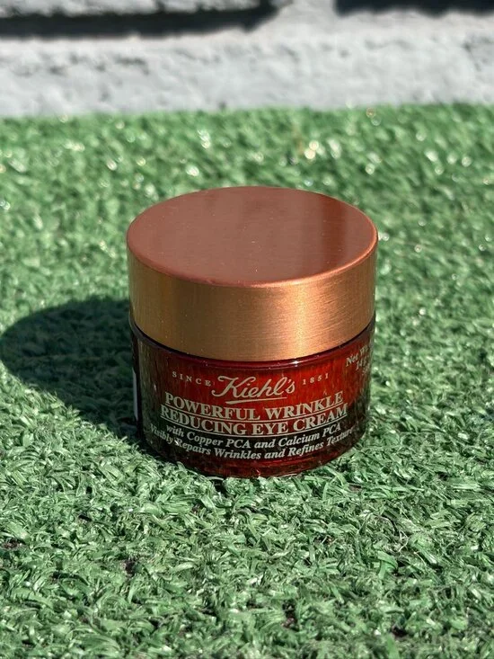 New Kiehl's Powerful Wrinkle Reducing Eye Cream .5 oz Jar *Tester*
