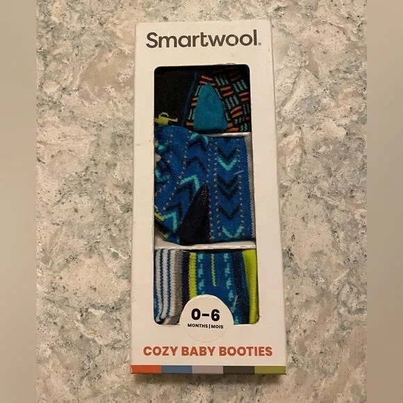 Smartwool Cozy Baby Booties Multi Color