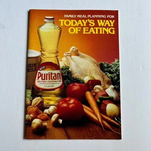 Vintage Cookbook Family Meal Planning for Todays Way of Eating Paperback