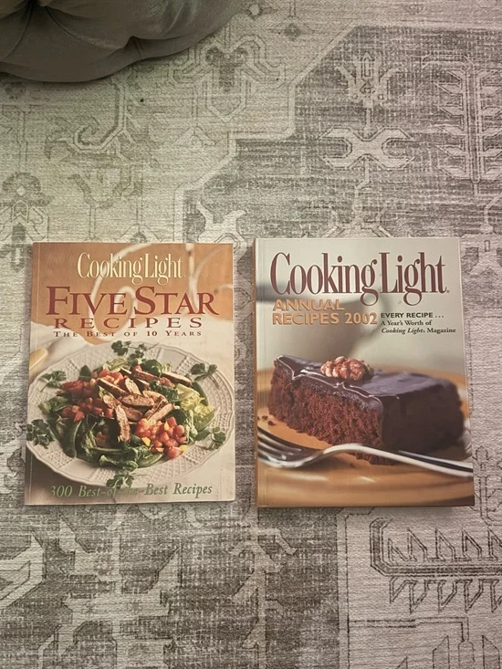 Cooking Light cookbooks (bundled)