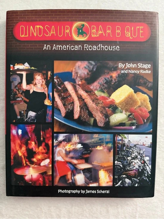 Dinosaur BBQ An American Roadhouse — Cookbook/Photo Book (Black Cover)