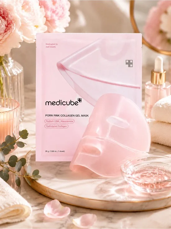Medicube PDRN Pink Collagen Jelly Gel Mask | Overnight Korean Face Mask